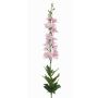 Fiore artificiale del delfinio ROSELINE, rosa, 90 cm, Ø 10 cm