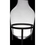 Vaso da terra in vetro CAMILO su supporto, trasparente, 50cm, Ø29cm