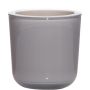 Vaso per candele NICK in vetro, grigio, 7,5cm, Ø7,5cm
