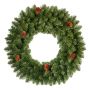Ghirlanda di abete sintetica HEINOLA con pigne, verde, Ø150cm