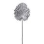 Foglia di palma artificiale Washingtonia KIVAN, argento, 45cm