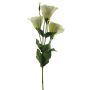Ramo in tessuto Lisianthus ALARONA, color crema, 55 cm, Ø 6-8 cm