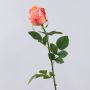 Rosa artificiale SUNJIK, arancione-rosa-giallo, 75 cm, Ø 7 cm