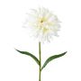 Fiore artificiale Gerbera SUNGER, bianco, 45 cm, Ø 9 cm