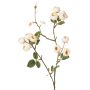 Ramo di rose cavolo artificiali LORRAINE, Eco Collection, giallo crema, 60 cm, Ø 3 cm