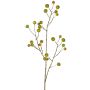 Ramo decorativo di melo ornamentale NONGIH con frutti, verde-arancione, 90 cm