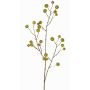 Ramo decorativo di melo ornamentale NONGIH con frutti, verde-arancione, 90cm