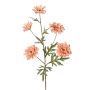 Ramo artificiale di crisantemo PRUDENCE, Eco Collection, rosa antico, 75 cm, Ø 5-6,5 cm