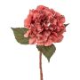 Fiore decorativo ortensia TREASY, rosa antico, 35cm, Ø12cm