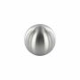 Sfera in acciaio inossidabile argento opaco MIROH, Ø6cm