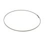 Anello in filo piatto ondulato OASIS®, grigio, Ø15cm