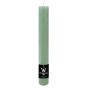 Candela a bastoncino AURORA, verde menta, 28 cm, Ø 3,5 cm, 30 ore - Prodotto in Germania