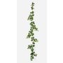 Ghirlanda di edera artificiale LINNEO, crossdoor, verde-bianco, 205cm