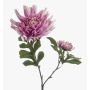 Ramo decorativo di dalia KALGER, viola, 75 cm