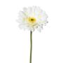 Fiore artificiale Gerbera VORNEK, bianco, 65 cm