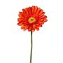 Fiore artificiale Gerbera VORNEK, arancione, 65 cm