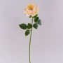 Rosa artificiale GINAKAL, albicocca, 65 cm