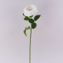 Rosa artificiale GINAKAL, bianco crema, 65 cm