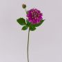 Dalia artificiale WERNYT, viola, 45 cm, Ø 10 cm