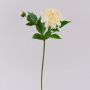 Dalia artificiale WERNYT, color crema, 45 cm, Ø 10 cm