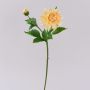 Dalia artificiale WERNYT, crema-albicocca, 45 cm, Ø 10 cm