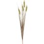 Erba sintetica di grano LICYN su asta, a pannocchie, verde, 80cm