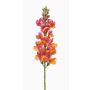 Fiore sintetico bocca di leone DAENERYS, rosa-arancione, 80cm