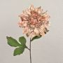 Fiore artificiale in velluto, dalia MINBU, rosa, 60 cm, Ø 17 cm