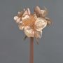 Fiore decorativo in velluto Amaryllis KIRSTY, rosa, 70 cm, Ø 13-15 cm