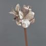 Fiore decorativo Amaryllis in velluto KIRSTY, lilla chiaro, 70 cm, Ø 13-15 cm