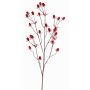 Cardo nobile in plastica LOUKAS, rosso, 70cm, Ø1-1,5cm