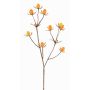 Cardo nobile in plastica LOUKAS, giallo-arancione, 45cm, Ø1-1,5cm