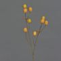 Cardo nobile in plastica LOUKAS, giallo-arancione, 45 cm, Ø 1-1,5 cm