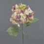 Fiore decorativo ortensia URANIA, effetto secco, rosa antico-crema, 75cm, Ø20cm