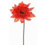 Gerbera sintetica PAMILLA, arancione, 65cm, Ø12cm