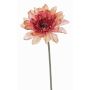 Gerbera sintetica PAMILLA, salmone-rosa, 65cm, Ø12cm