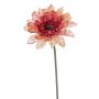Gerbera artificiale PAMILLA, rosa salmone, 65 cm, Ø 12 cm