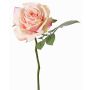 Rosa sintetica NIKOLETA, rosa-crema, 30cm, Ø12cm