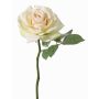 Rosa sintetica NIKOLETA, crema-rosa, 30cm, Ø12cm