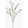 Ramo decorativo di fiordaliso ZENOBIOS, blu-lilla, 80 cm, Ø 3-4 cm