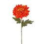 Fiore artificiale a forma di crisantemo DELPHINA, arancione, 65 cm, Ø 14 cm