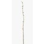 Ramo artificiale di salice DAFINO con fiori, bianco, 105 cm