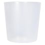 Contenitore in plastica KIPA per cesti di piante, impermeabile, trasparente, 15cm, Ø15cm