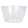 Contenitore in plastica KIPA per cesti di piante, impermeabile, trasparente, 15cm, Ø25cm