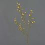 Fiore di cera sintetico NIANG, giallo-arancione, 80cm, Ø1,5-2,5cm