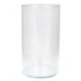 Vaso da fiori cilindrico SANNY in vetro, trasparente, 29,5cm, Ø15,8cm