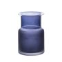 Vaso per candele BRUNILDA, blu chiaro, 20cm, Ø13,5cm