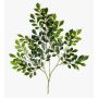 Ramo artificiale di rombi d’arancio SCUTI, verde, 70 cm