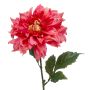 Fiore artificiale dalia NATSU, rosa-fucsia, 60 cm, Ø 17 cm