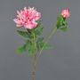 Peonia artificiale BADIS, rosa, 75 cm, Ø 13 cm